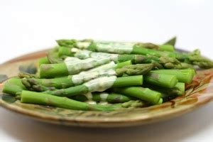 Asparagus with Cheese Sauce | 400 Calories or Less