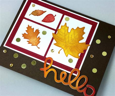 Corilyn's Creations: Hello, fall leaves