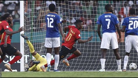 AFCON: Angola beat Namibia 3-0 to play Nigeria or Cameroon in quarter ...