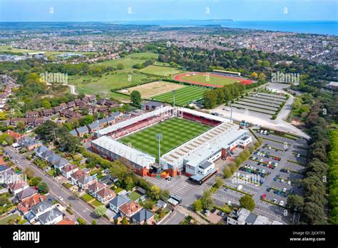 AFC Bournemouth ,Vitality Stadium, Aerial Image. 13th May 2022 Stock ...