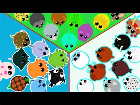 Mope.io All 44 ANIMALS IN 9 MINUTES