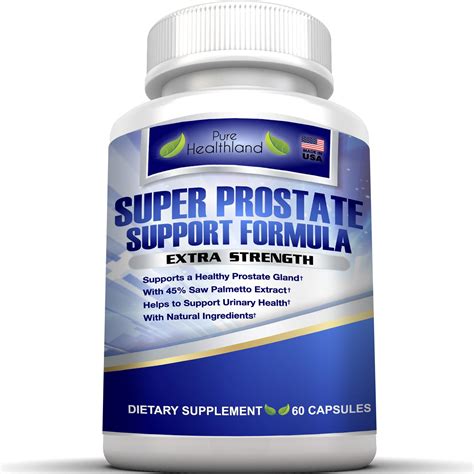 Natural Prostate Support Supplement Pills For Men's Prostate Health ...