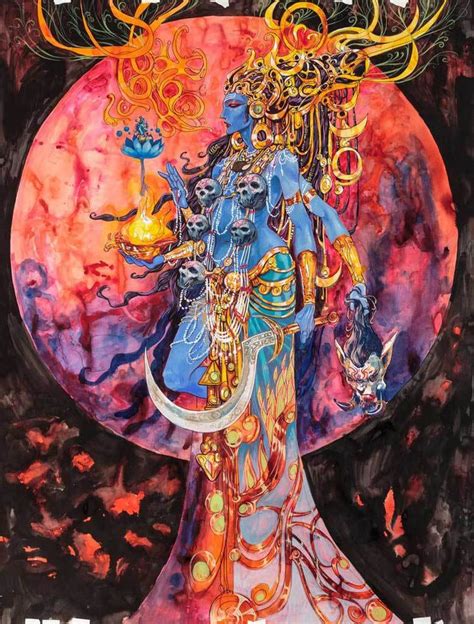 Goddess Kali - Goddess of Destruction and Rebirth | Kali goddess ...