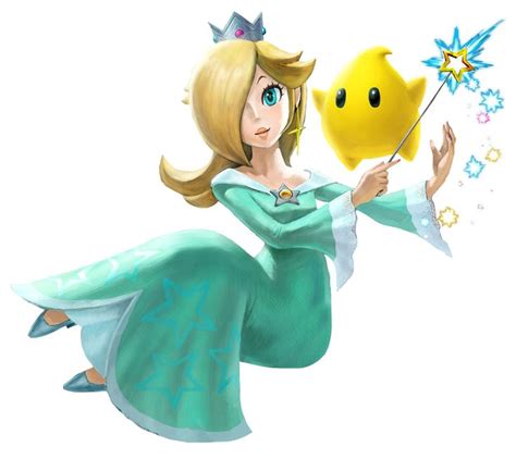 Rosalina and Luma Artwork from Super Smash Bros. Ultimate #art #artwork ...