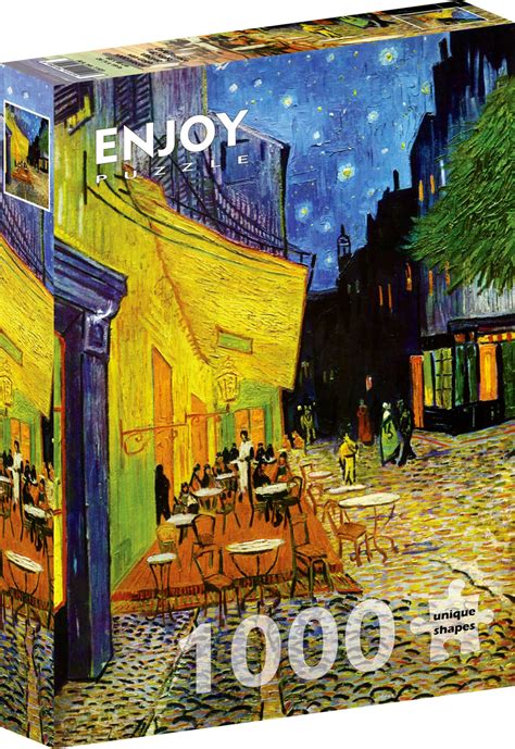 Enjoy 1000 Piece Puzzle Vincent Van Gogh: Cafe Terrace at Night ...