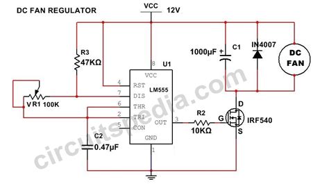 [DIAGRAM] Temperature Controlled Fan Regulator Circuit Diagram ...