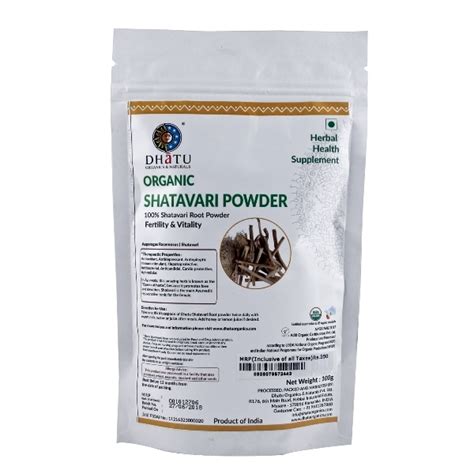 Organic Shatavari Powder 100g » dhatuorganics.com