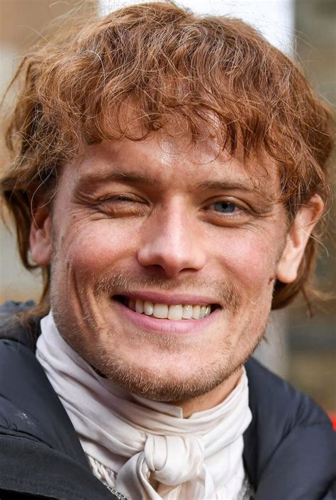 Flame-haired hunk Sam Heughan reveals the one thing he loves more than ...