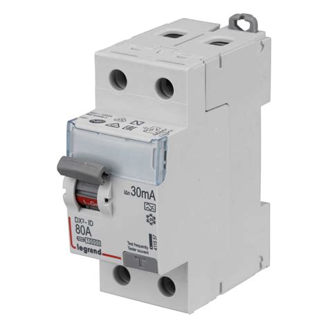 Legrand 80A 2 Pole 30mA Type A RCD (411557) | CEF