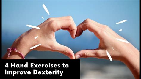 4 Hand Exercises to Help Your Dexterity - YouTube