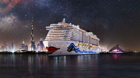 Giant AIDA Cruise Ship Arrives In Dubai for Maiden Call - hoptraveler