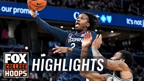 No. 1 UConn Huskies vs Georgetown Hoyas: Big East Clash Highlights ...