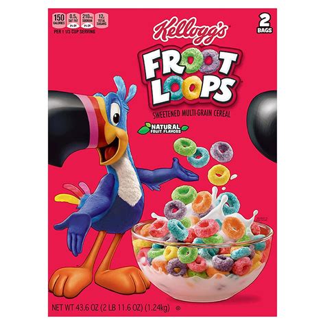 Kellogg's Froot Loops Fruit Flavored Breakfast Cereal - Shop Cereal at ...