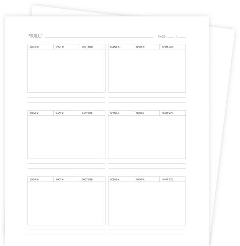 Photoshop Storyboard Template Free Download - FREE PRINTABLE TEMPLATES