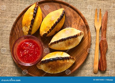 Bolivian Saltenas Meat Pastries Stock Image - Image of baking, shot ...