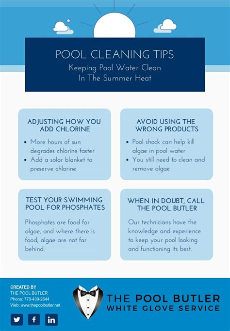 Pool Cleaning Tips: Keeping Pool Water Clean In The Summer Heat