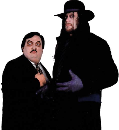 Undertaker & Paul Bearer - WWE - Image Abyss