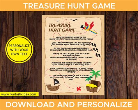 Treasure Hunt Party Decorations | Uniquely Designed & Easily ...