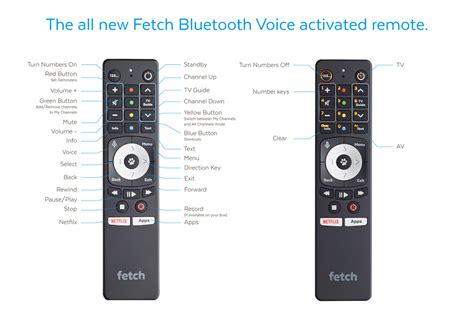 Fetch voice activated remote (Bluetooth) – Fetch TV