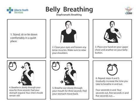 Belly breathing, Breathing exercises, Deep breathing exercises