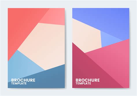 Modern colorful brochure template design - Download Free Vectors ...