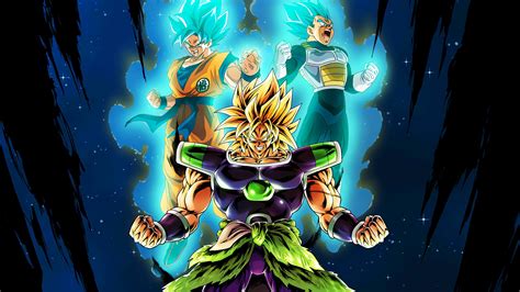 Goku And Vegeta Vs Broly