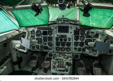 Poland Air Force Yakovlev Yak40 Cockpit Stock Photo 1841982844 ...