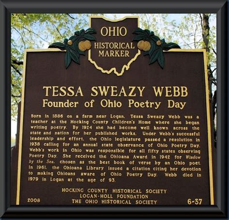 Tessa Sweazy Webb of Hocking County, Ohio http://www.myqualitytime.net ...