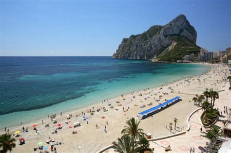 Playa de la Fossa / Levante Beach Calpe | Calpe Beach Guide - Discover ...