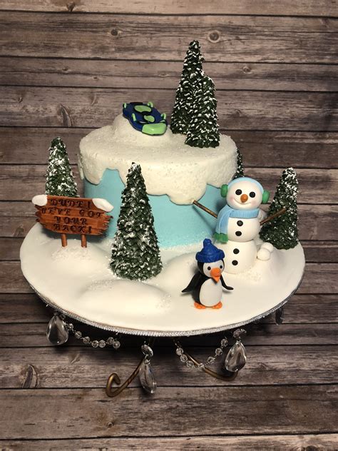 Let'S See Snow Theme Cake Ideas ~ Fun Hobby