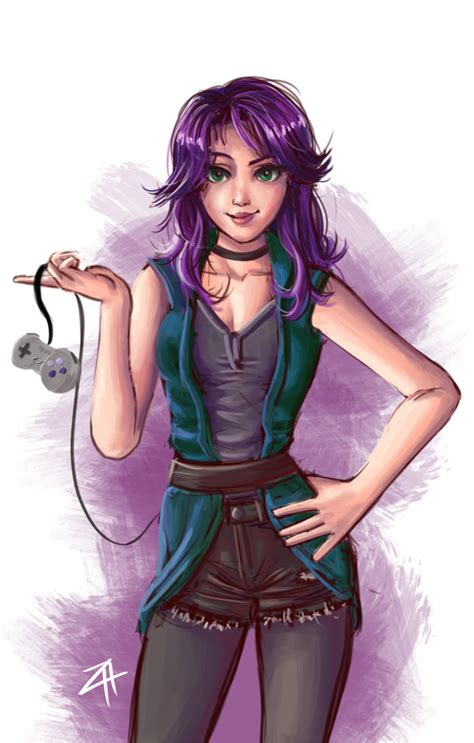 Abigail -Stardew Valley by itftjte on DeviantArt