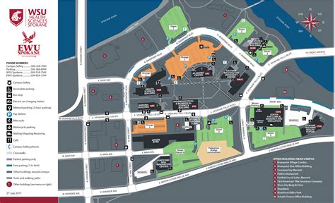 WSU Campus Map Printable