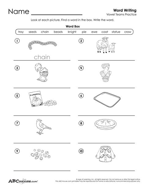 Abc Mouse Worksheets - paringin-st2