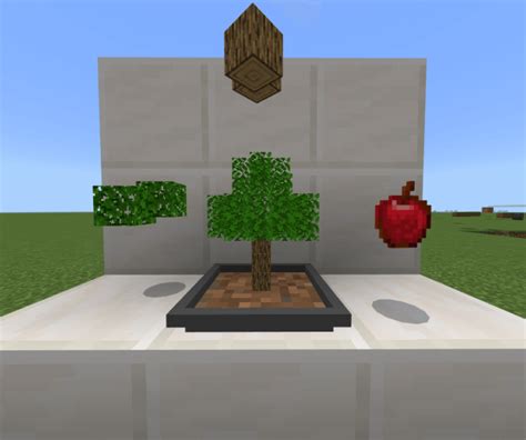 Easy Bonsai Minecraft Addon