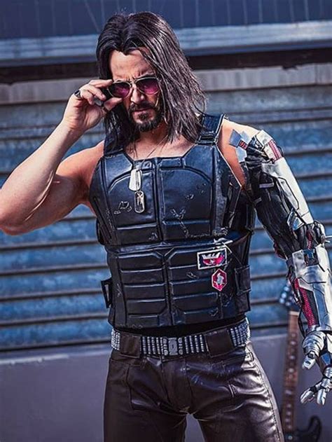 Cyberpunk 2077 Johnny Silverhand Vest in 2022 | Cyberpunk 2077 ...