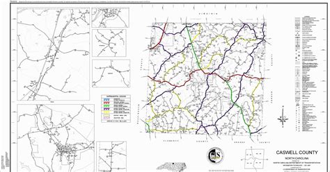 Caswell County Historical Association: 2008 Caswell County Planning Map