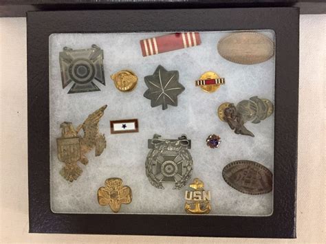 World War II Militaria/Medals Displays