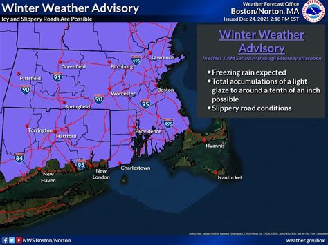 Winter Weather Advisory in effect Christmas morning as freezing rain ...