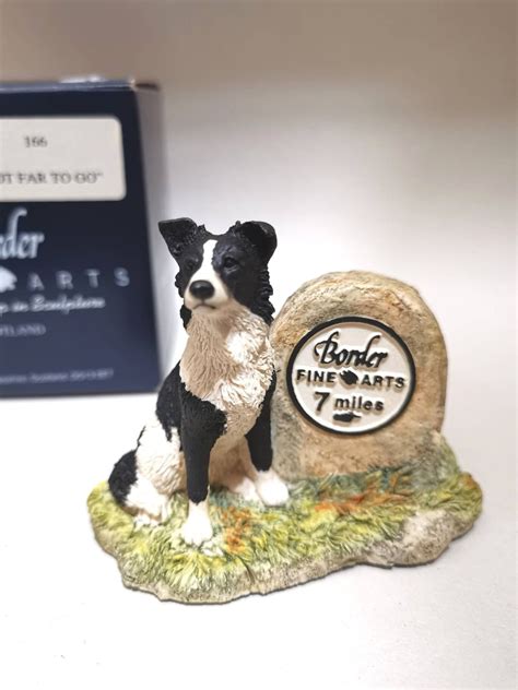 Border Fine Arts Border Collie Dog Collectable Figure 'not Far to Go ...