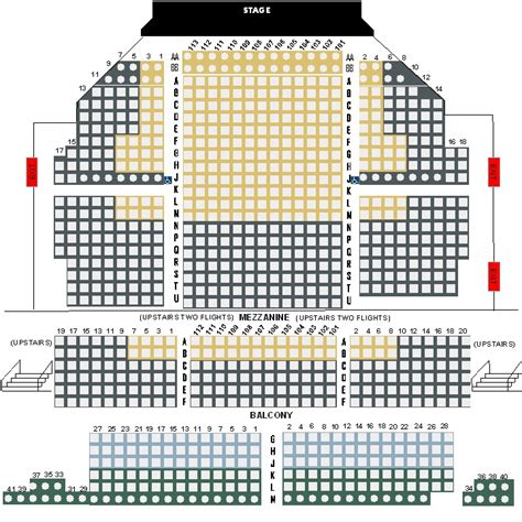 The Colonial Theatre map – THE COLONIAL THEATRE