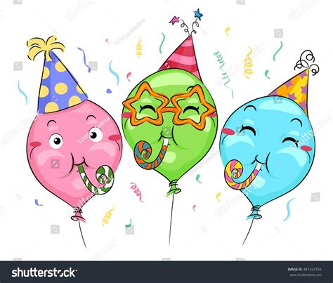 10,056 Birthday Balloons Clipart Images, Stock Photos & Vectors ...