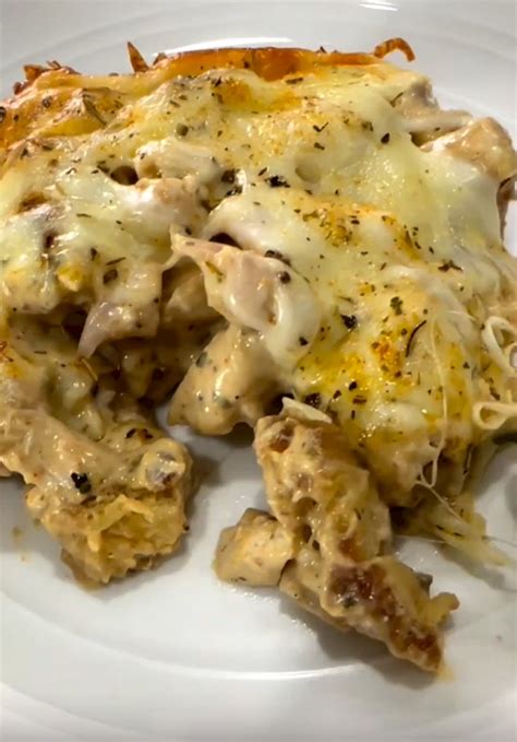 Chicken Alfredo Casserole – Flavor God