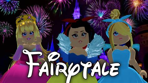 💖 “Fairytale” - Disney Princesses - ROBLOX Music Video - Royale High 👸 ...