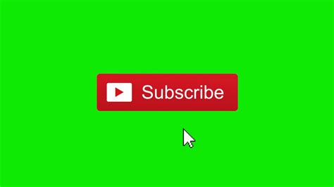 Youtube Subscribe Animation Template Free Download Green Screen