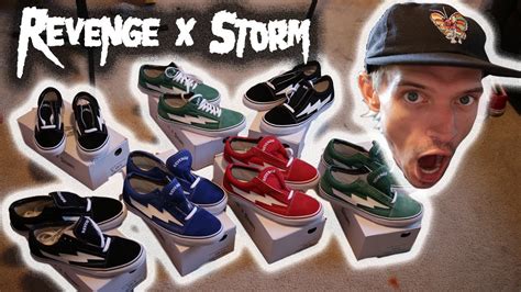 REVENGE X STORM SHOE REVIEW (IN HAND, ALL COLORS) IAN CONNOR VANS - YouTube