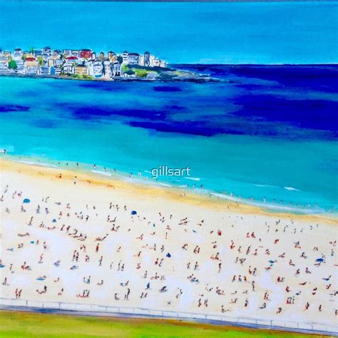 "Bondi Beach " by gillsart | Redbubble