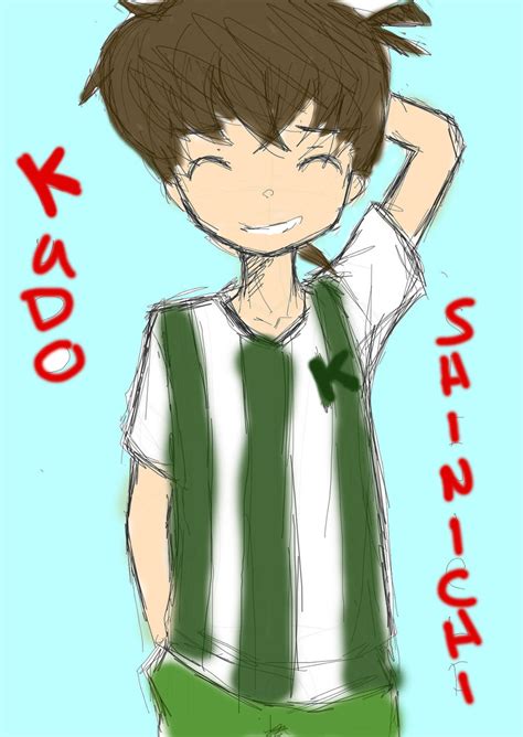 Kudo Shinichi [practiced] by neko-palyn on DeviantArt