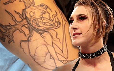 Rhea Ripley Gets Massive New Tattoo