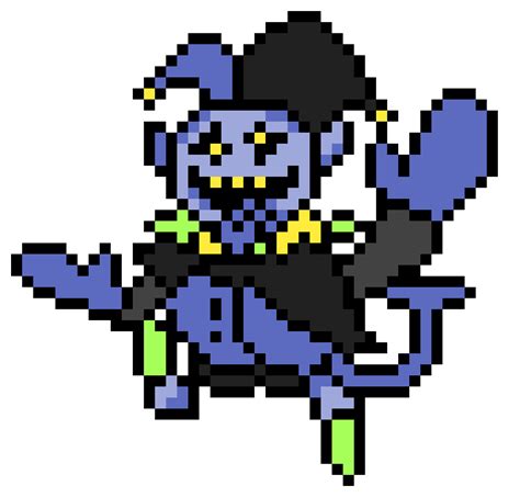 Pixilart - Custom Jevil Sprite Chaos by Frostbula20