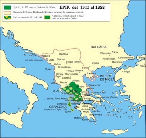 Epir1315-1358 - Despotate of Epirus - Wikipedia | History, Map, Map ...